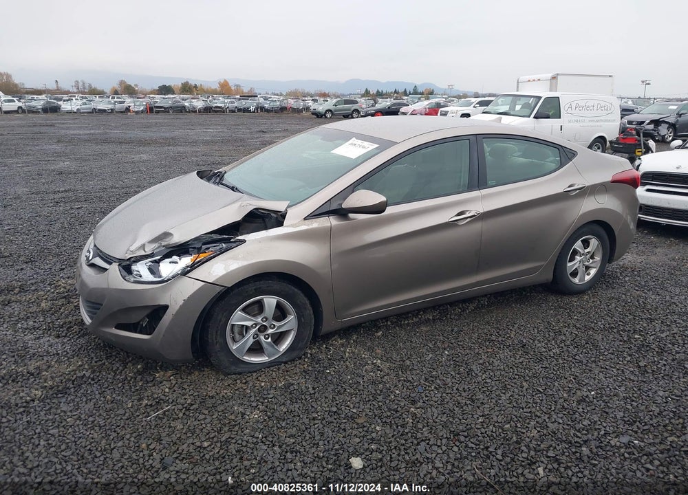 2015 HYUNDAI ELANTRA SE VIN: 5NPDH4AE0FH556798