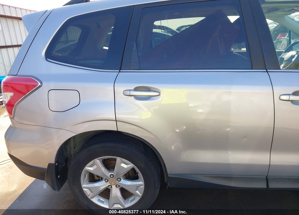 2016 SUBARU FORESTER 2.5I LIMITED VIN: JF2SJAHC3GH468327