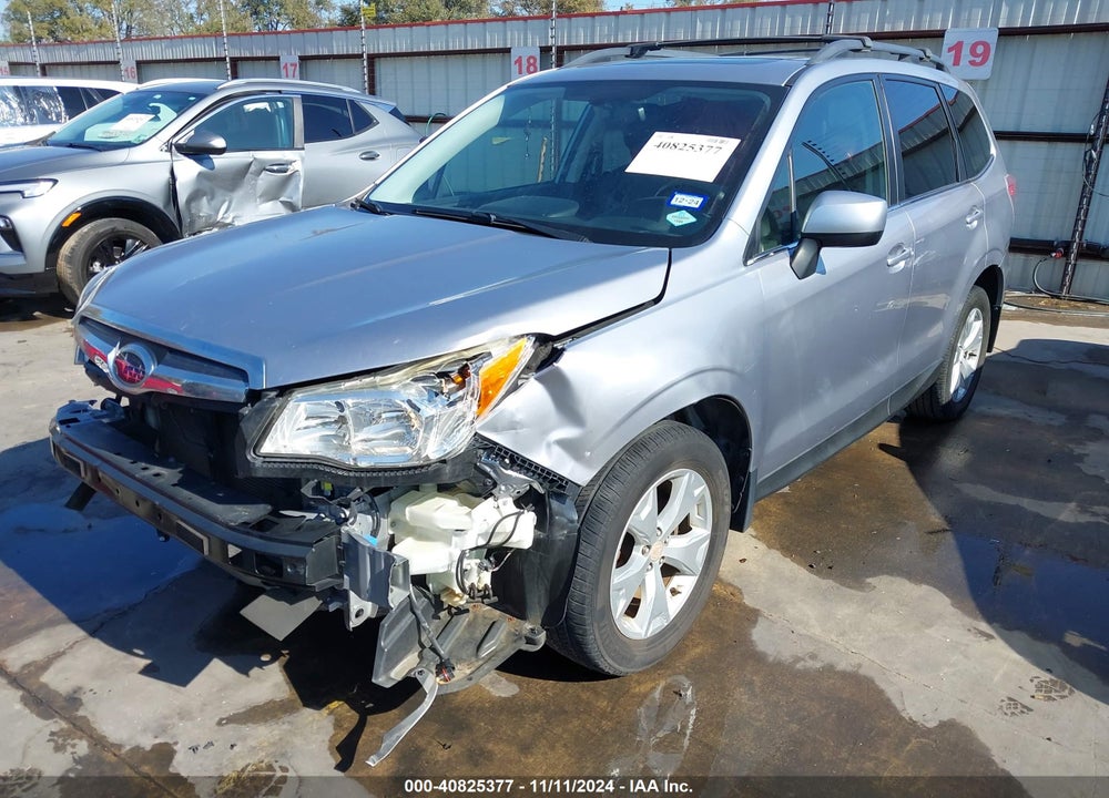 2016 SUBARU FORESTER 2.5I LIMITED VIN: JF2SJAHC3GH468327