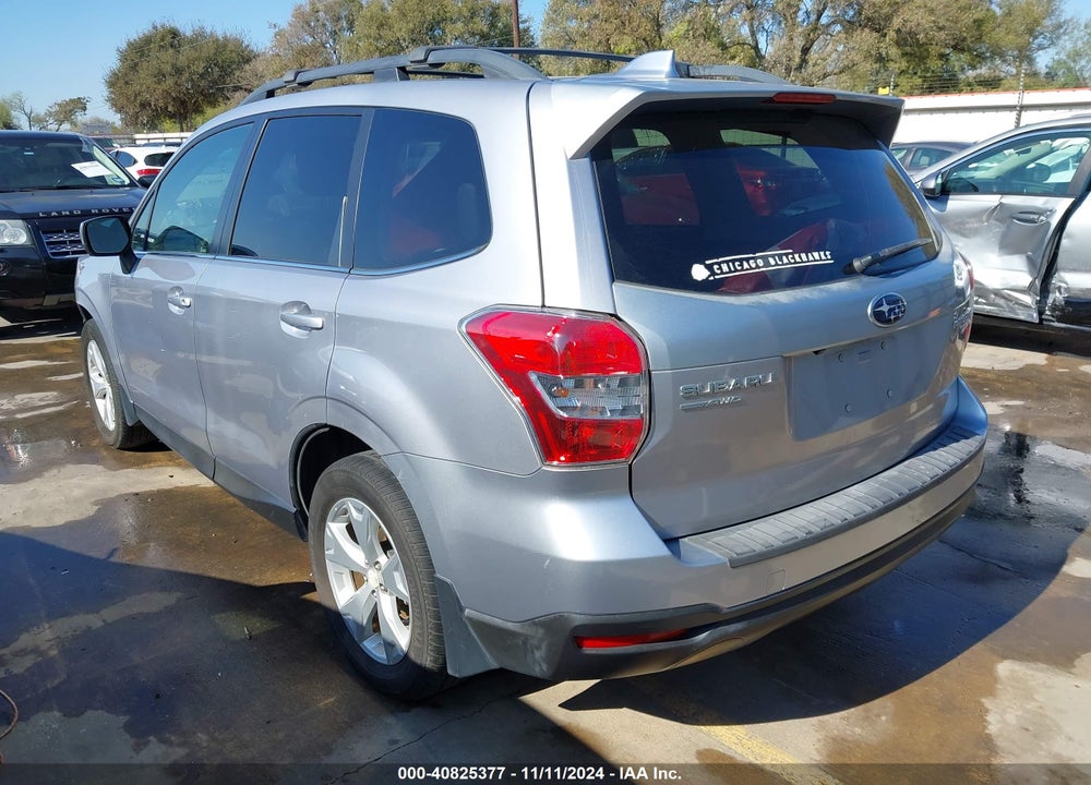 2016 SUBARU FORESTER 2.5I LIMITED VIN: JF2SJAHC3GH468327