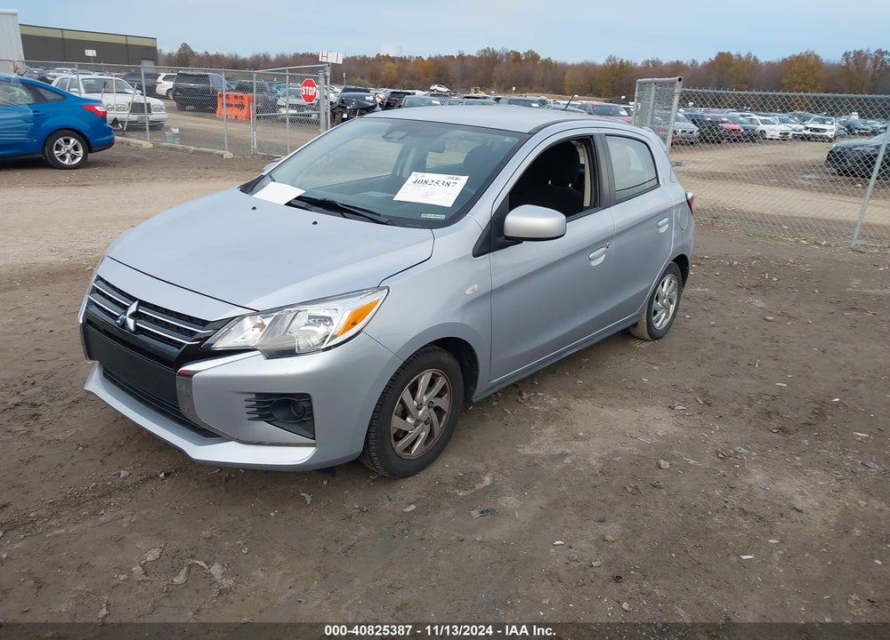 2021 MITSUBISHI MIRAGE LE VIN: ML32AUHJ0MH010693