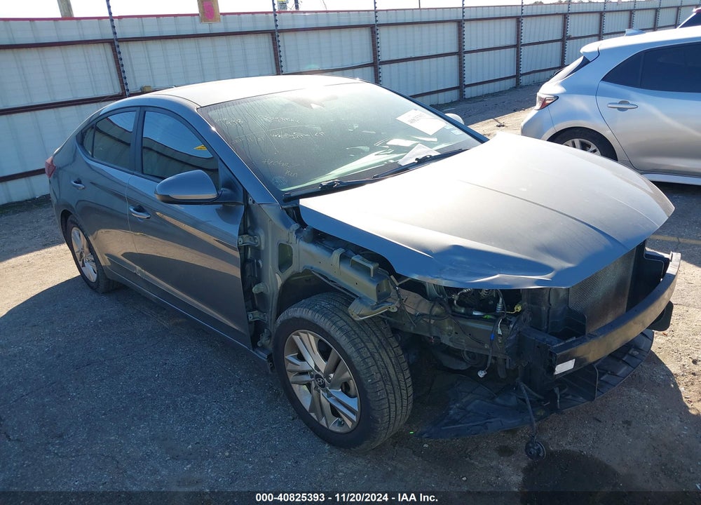 2019 HYUNDAI ELANTRA SEL VIN: 5NPD84LF8KH411220