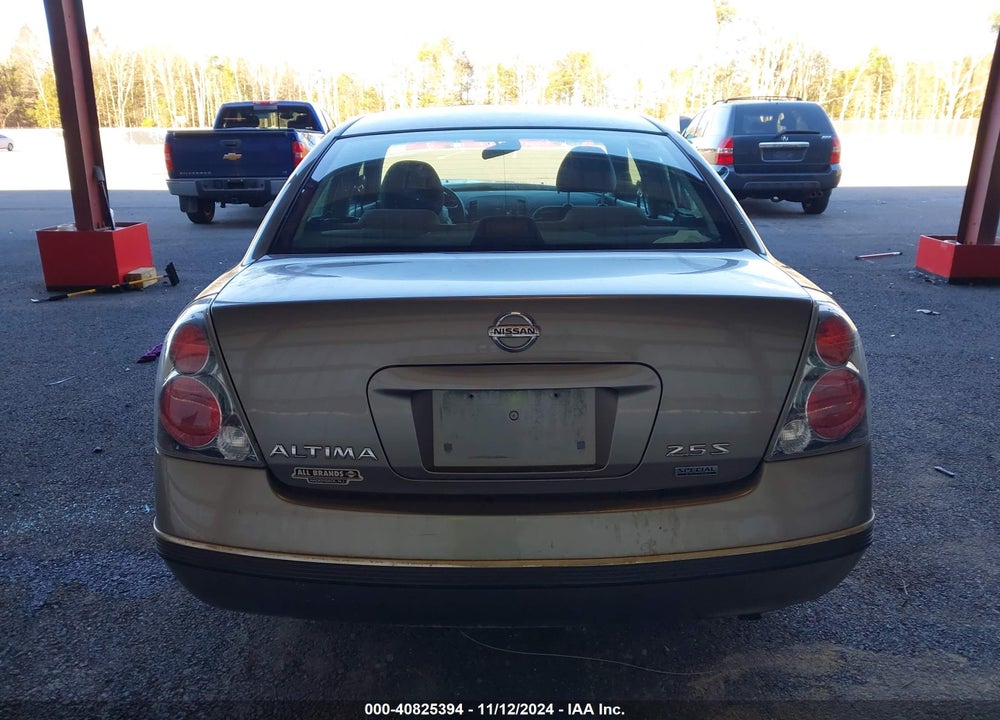 2006 NISSAN ALTIMA 2.5 S VIN: 1N4AL11D66N312649