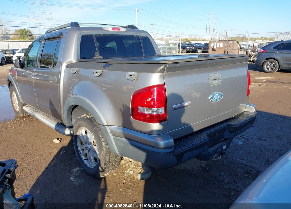 2008 FORD EXPLORER SPORT TRAC XLT VIN: 1FMEU31E38UA37646