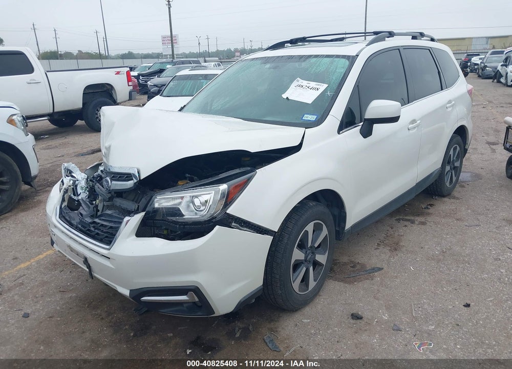 2017 SUBARU FORESTER 2.5I LIMITED VIN: JF2SJARC6HH439176