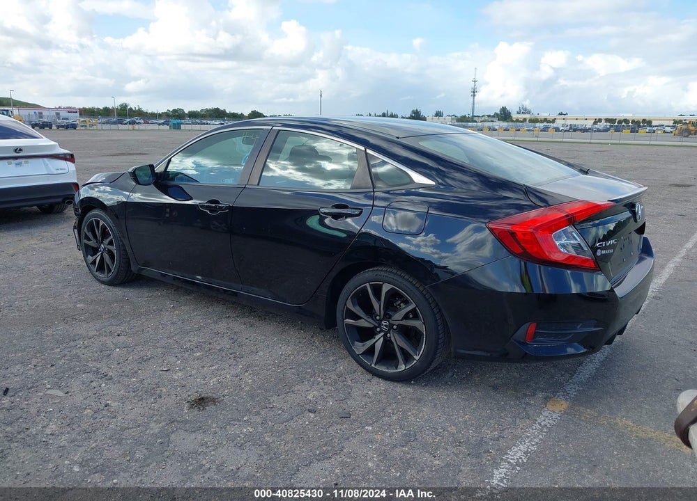 2019 HONDA CIVIC SPORT VIN: 2HGFC2F80KH572678