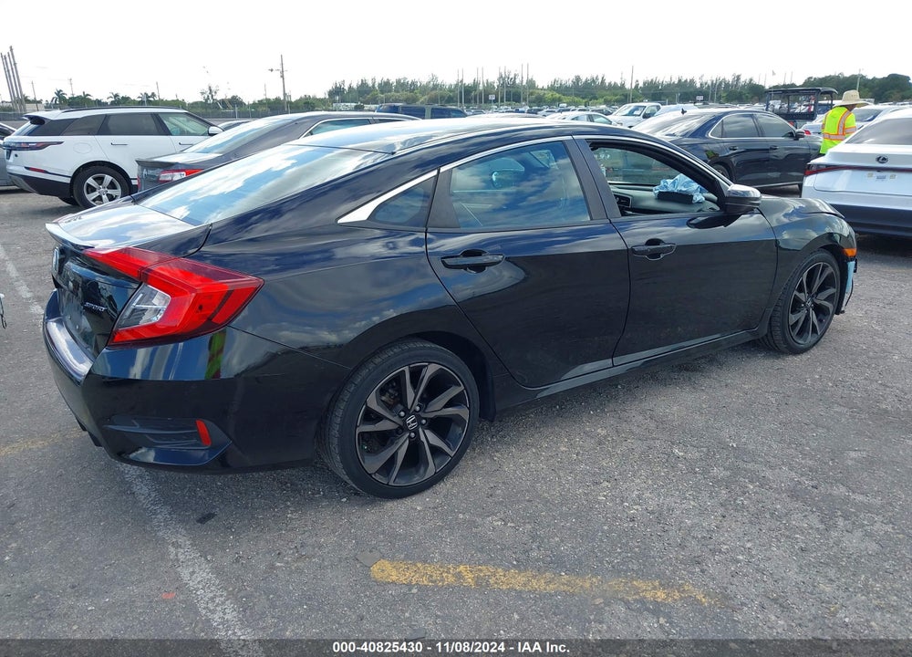 2019 HONDA CIVIC SPORT VIN: 2HGFC2F80KH572678