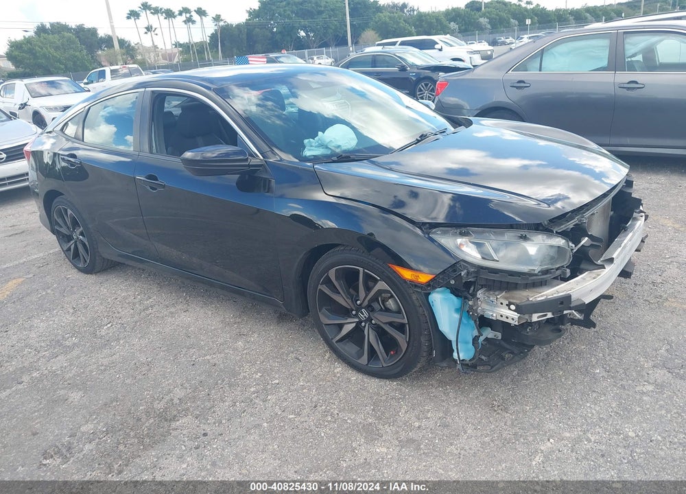 2019 HONDA CIVIC SPORT VIN: 2HGFC2F80KH572678