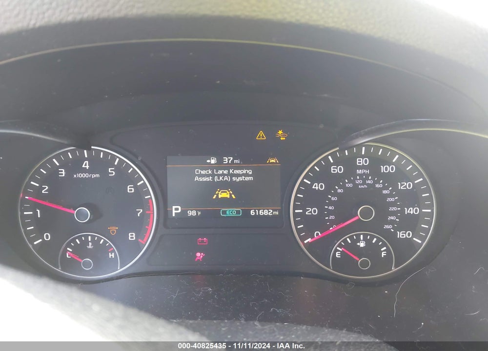 2019 KIA OPTIMA VIN: 5XXGW4L28KG310271
