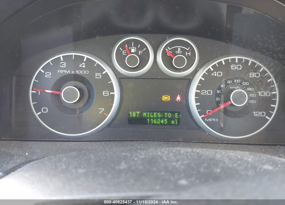 2007 FORD FUSION VIN: 3FAHP07Z77R253786