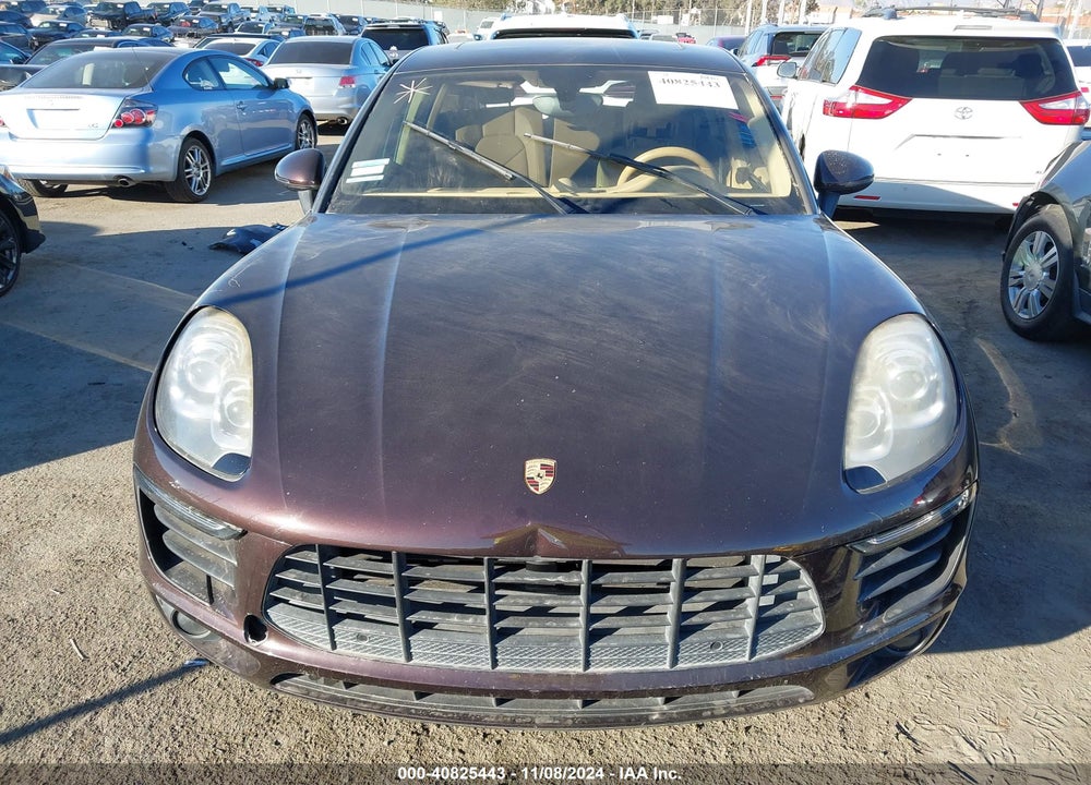 2016 PORSCHE MACAN S VIN: WP1AB2A54GLB56909