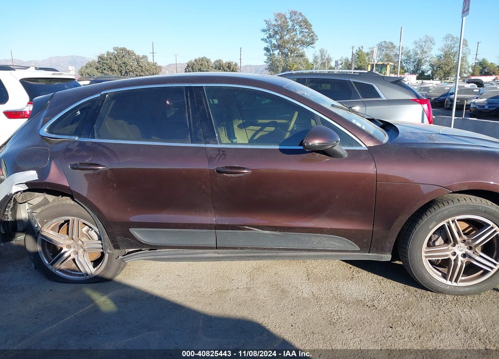 2016 PORSCHE MACAN S VIN: WP1AB2A54GLB56909