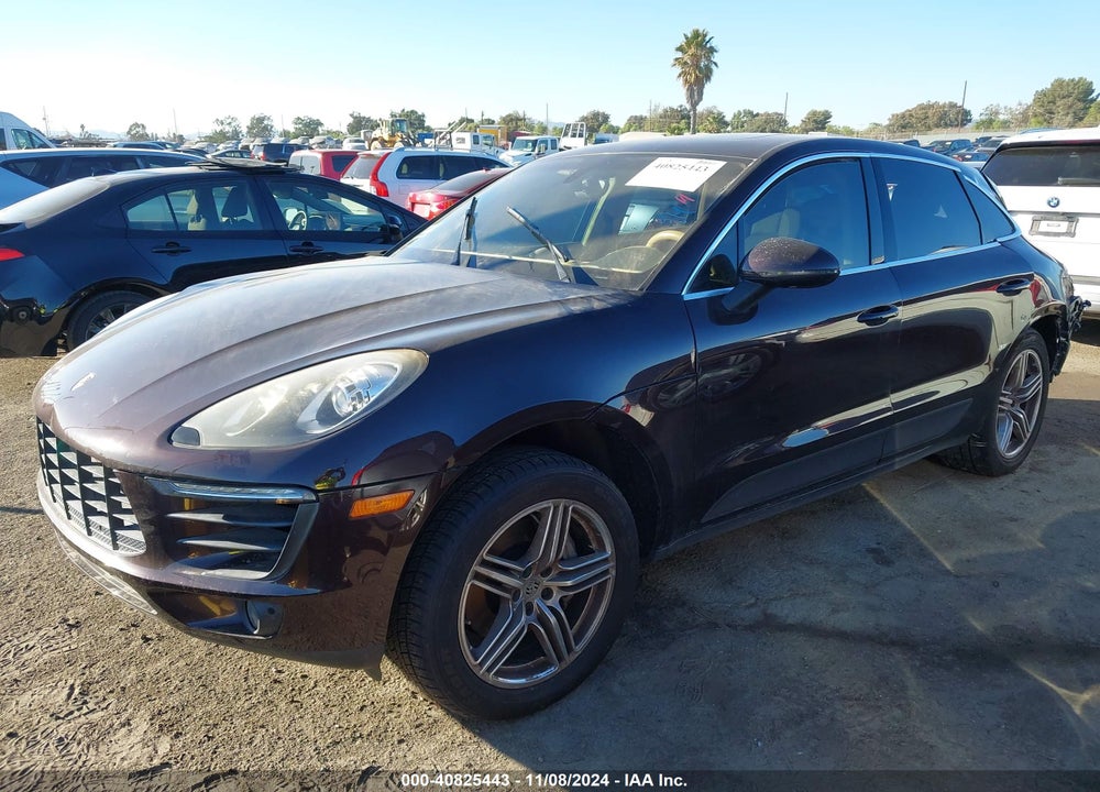 2016 PORSCHE MACAN S VIN: WP1AB2A54GLB56909