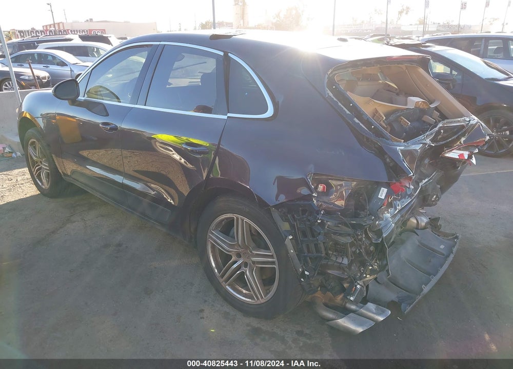 2016 PORSCHE MACAN S VIN: WP1AB2A54GLB56909