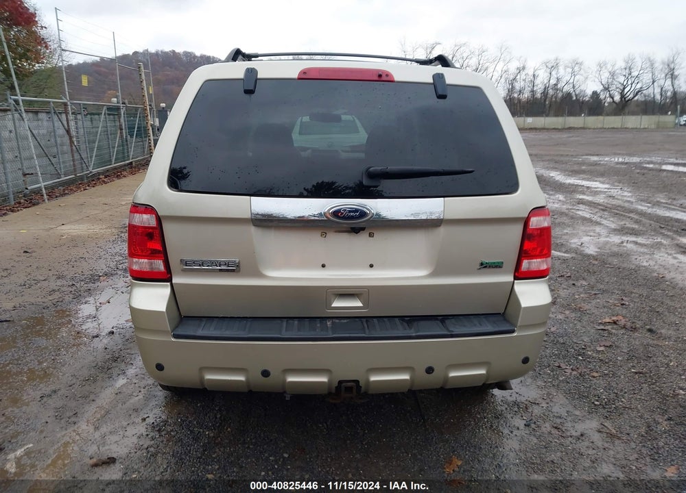 2010 FORD ESCAPE LIMITED VIN: 1FMCU9EG8AKD25492
