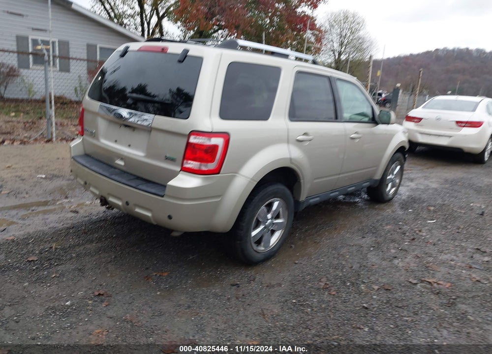 2010 FORD ESCAPE LIMITED VIN: 1FMCU9EG8AKD25492