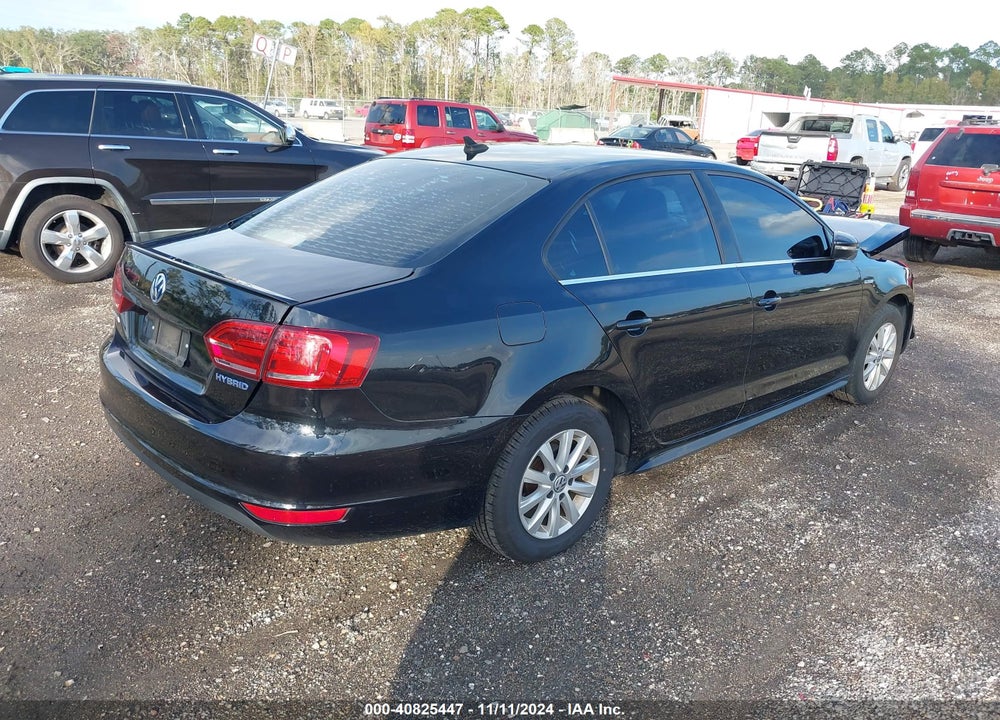 2013 VOLKSWAGEN JETTA HYBRID SE VIN: 3VW637AJ1DM312894