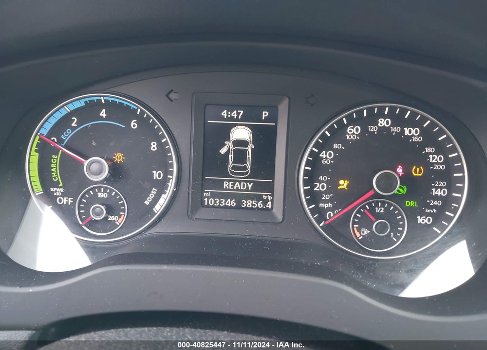 2013 VOLKSWAGEN JETTA HYBRID SE VIN: 3VW637AJ1DM312894