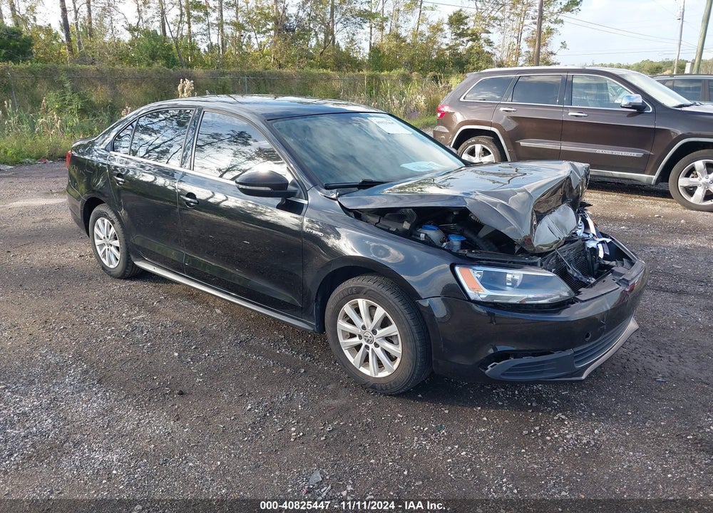 2013 VOLKSWAGEN JETTA HYBRID SE VIN: 3VW637AJ1DM312894