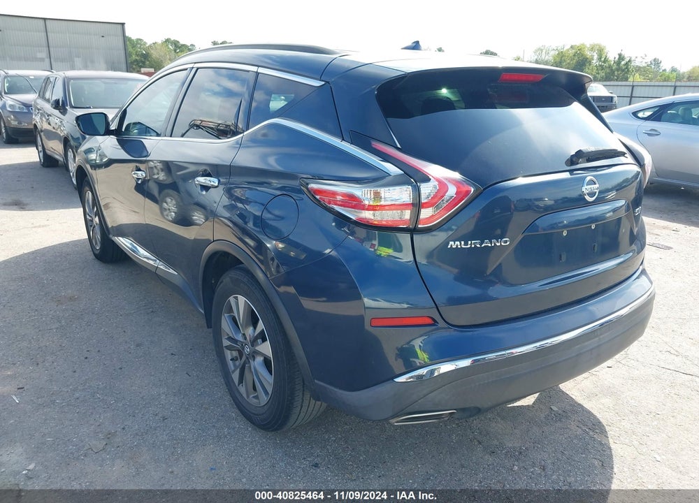 2015 NISSAN MURANO SV VIN: 5N1AZ2MG5FN252802