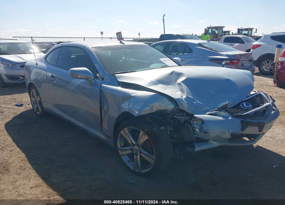 2012 LEXUS IS 250C VIN: JTHFF2C21C2522774