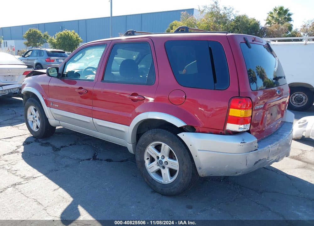 2006 FORD ESCAPE HYBRID VIN: 1FMCU96H86KA30634