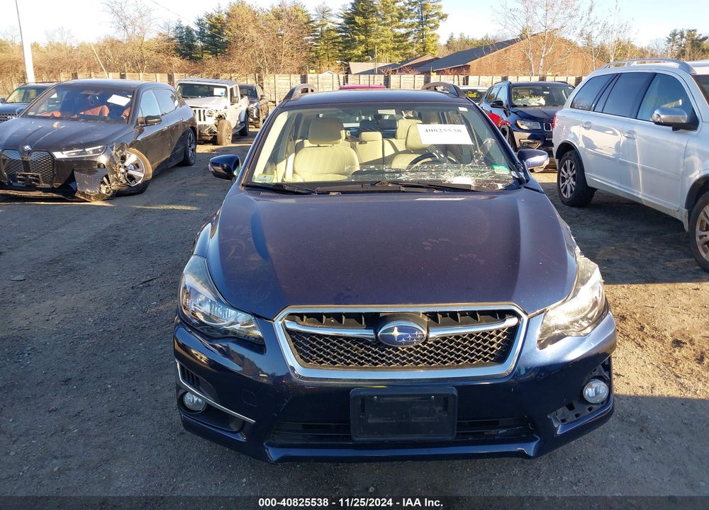 2016 SUBARU IMPREZA 2.0I SPORT PREMIUM VIN: JF1GPAP6XGG250220