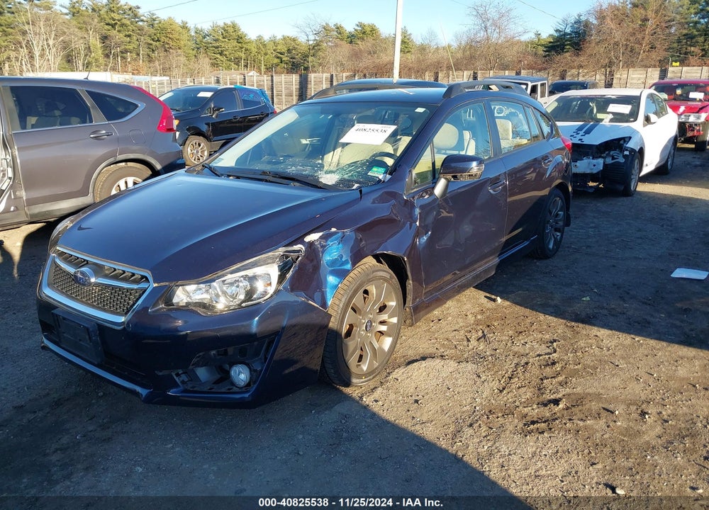 2016 SUBARU IMPREZA 2.0I SPORT PREMIUM VIN: JF1GPAP6XGG250220