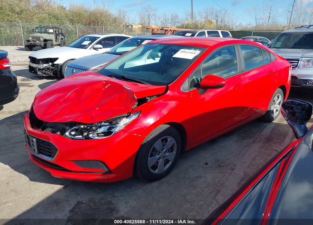 2018 CHEVROLET CRUZE LS AUTO VIN: 1G1BC5SM7J7106685