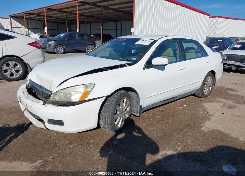 2007 HONDA ACCORD 3.0 SE VIN: 1HGCM66497A030036