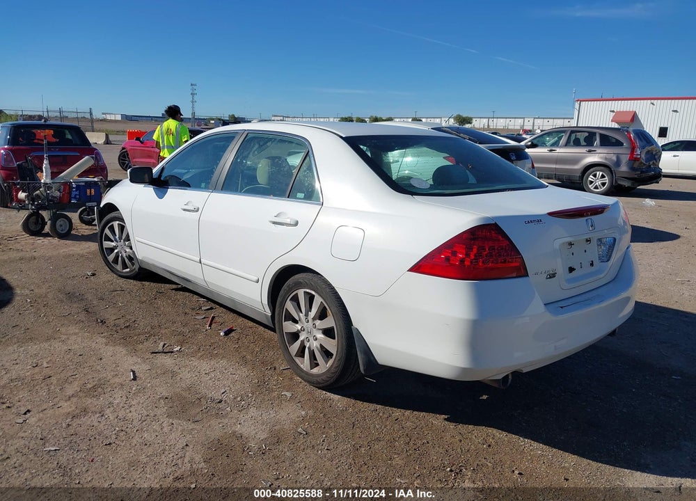 2007 HONDA ACCORD 3.0 SE VIN: 1HGCM66497A030036