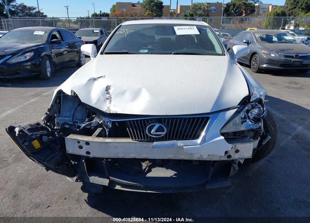 2010 LEXUS IS 250 VIN: JTHCF5C25A5037411