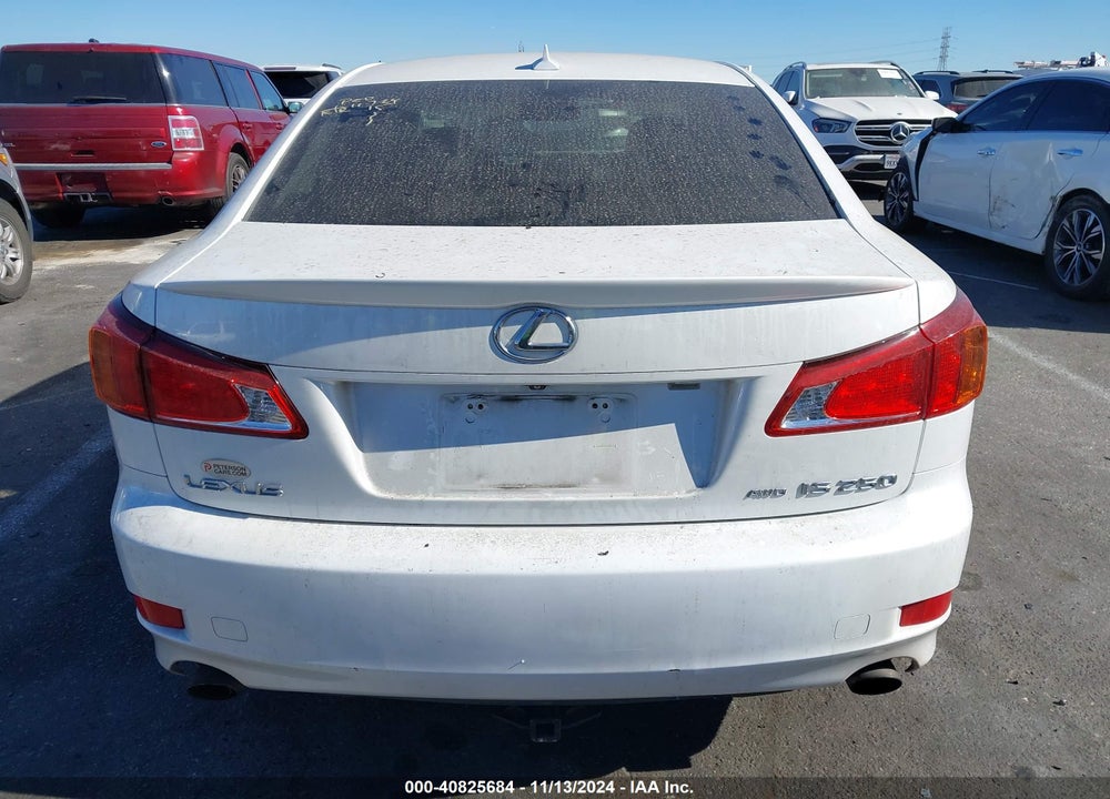 2010 LEXUS IS 250 VIN: JTHCF5C25A5037411