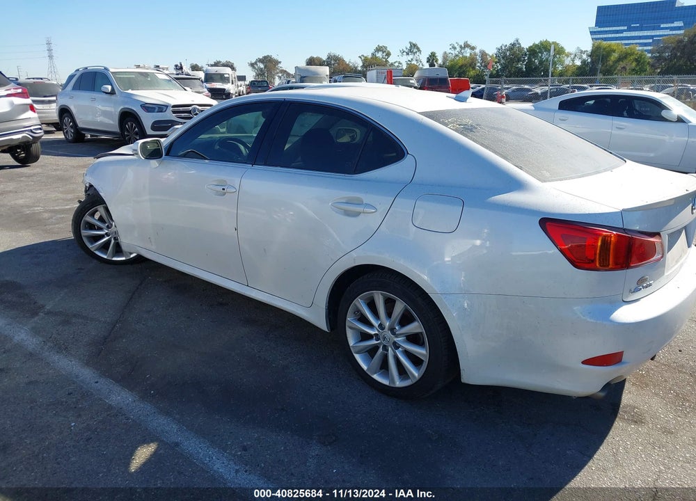2010 LEXUS IS 250 VIN: JTHCF5C25A5037411