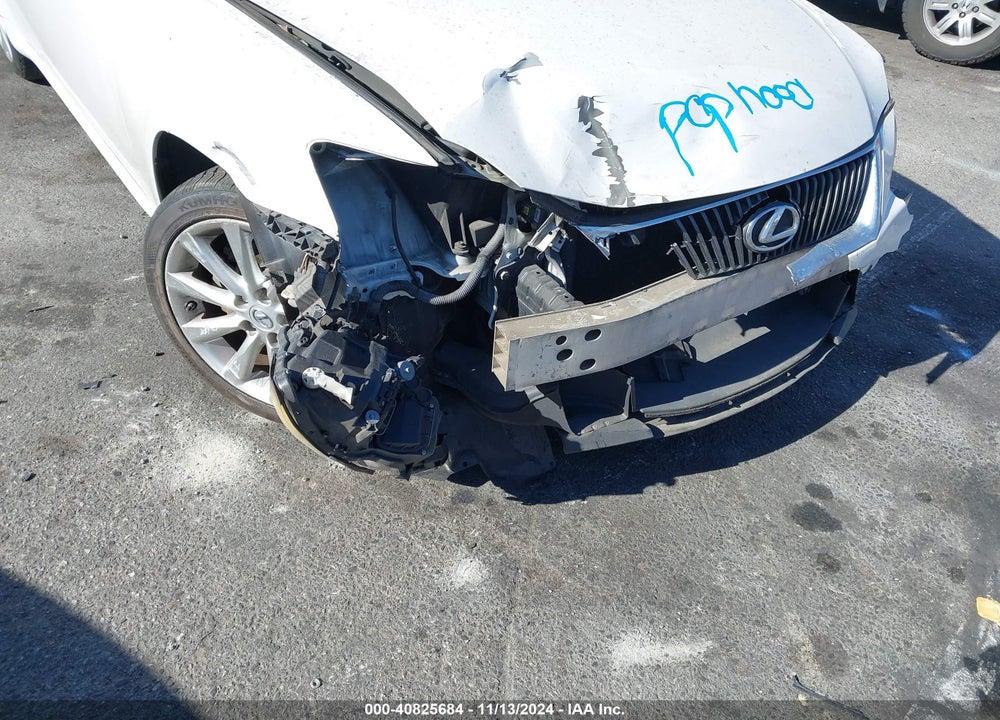 2010 LEXUS IS 250 VIN: JTHCF5C25A5037411