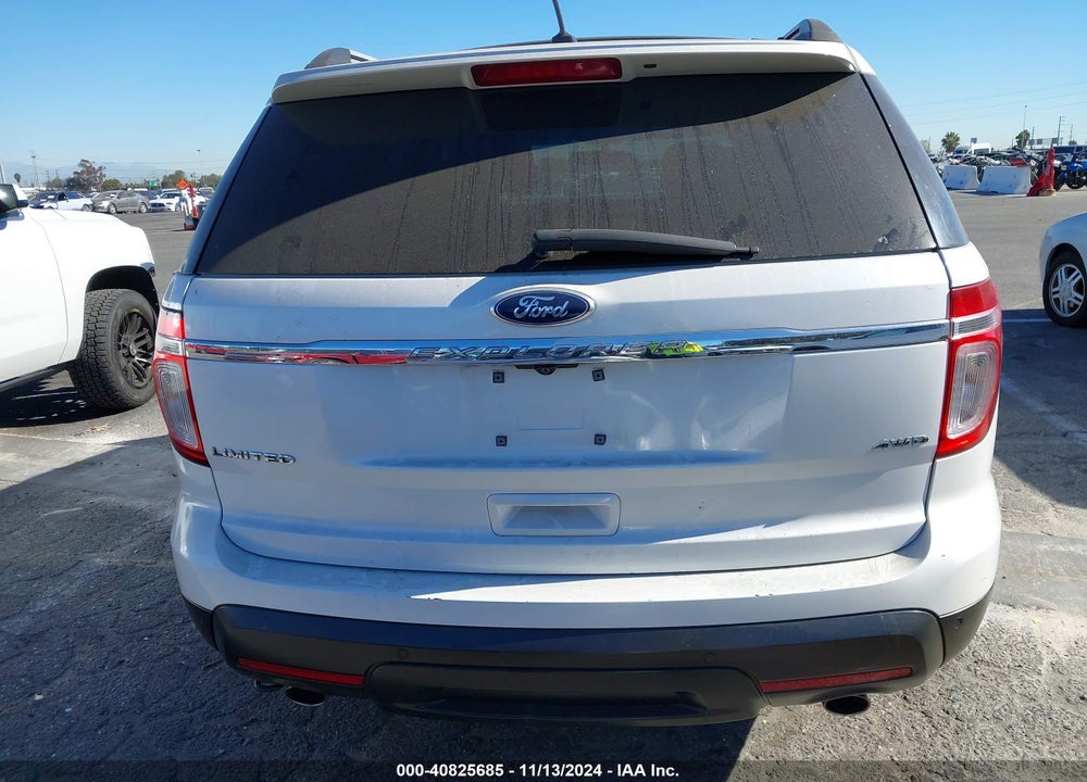 2011 FORD EXPLORER LIMITED VIN: 1FMHK8F87BGA25184
