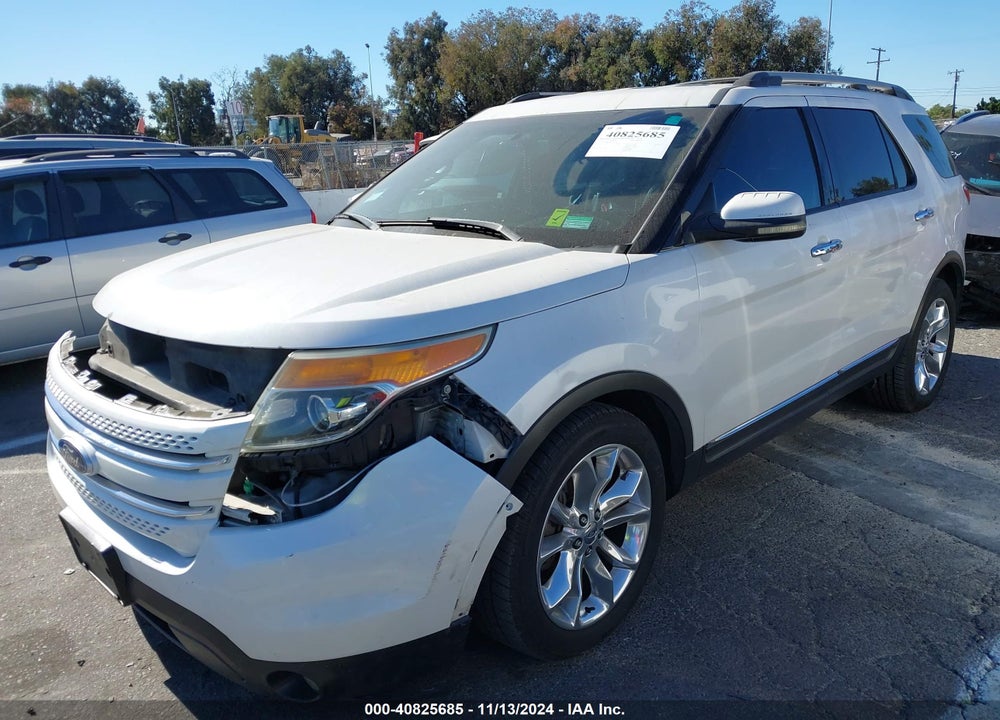 2011 FORD EXPLORER LIMITED VIN: 1FMHK8F87BGA25184