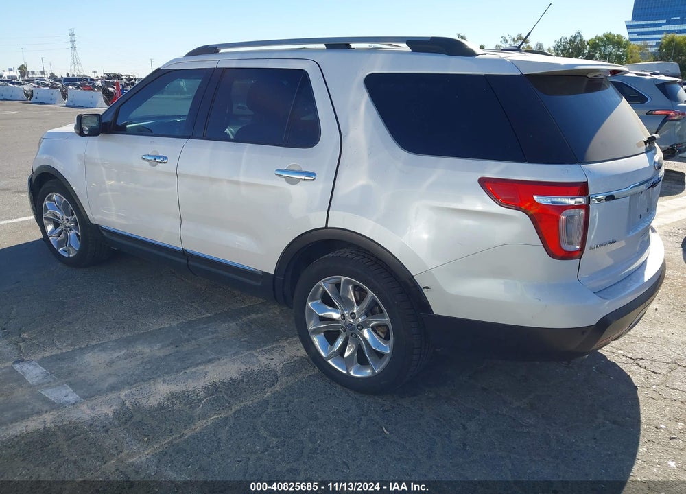 2011 FORD EXPLORER LIMITED VIN: 1FMHK8F87BGA25184