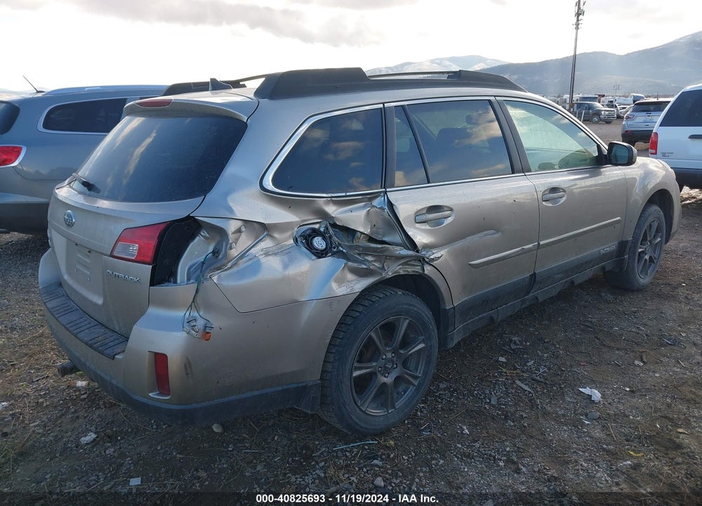 2014 SUBARU OUTBACK 2.5I PREMIUM VIN: 4S4BRBDC6E3322335