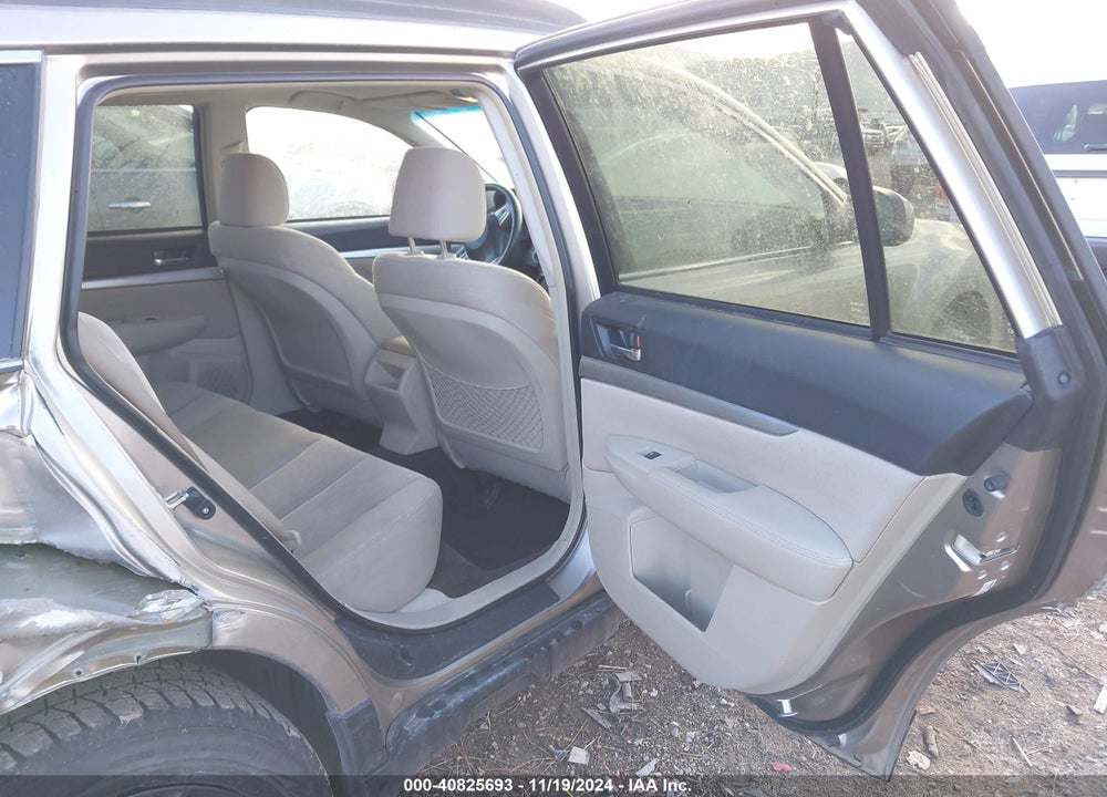 2014 SUBARU OUTBACK 2.5I PREMIUM VIN: 4S4BRBDC6E3322335