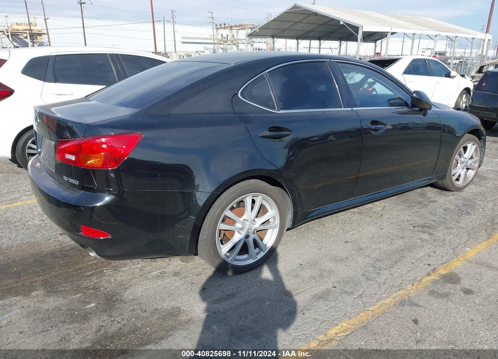 2006 LEXUS IS 350 VIN: JTHBE262365000793