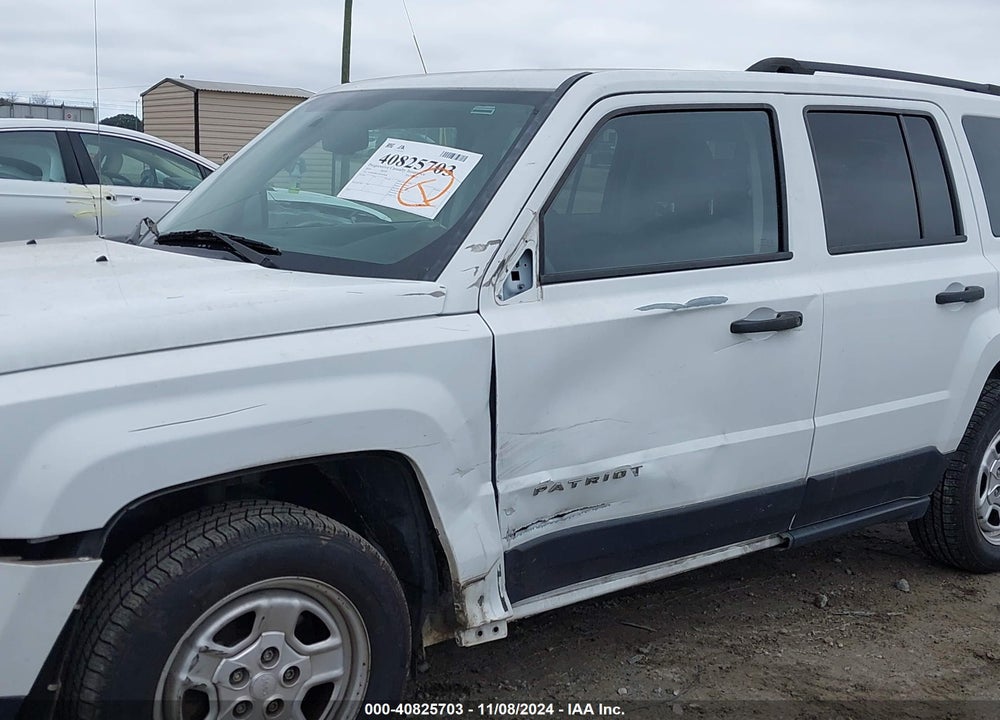 2016 JEEP PATRIOT SPORT VIN: 1C4NJPBB7GD547828