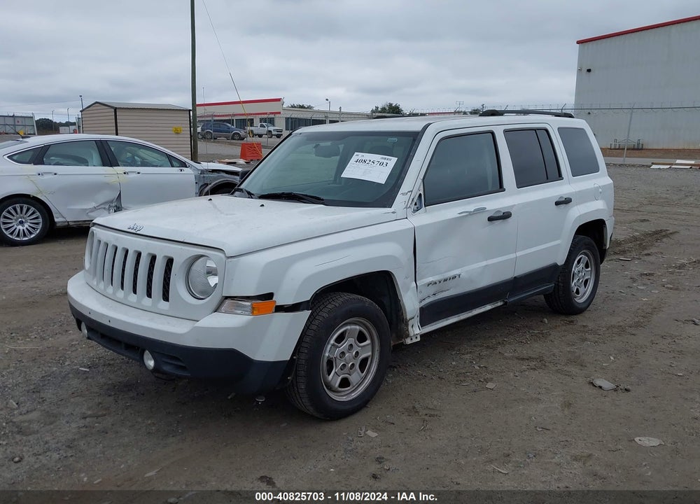 2016 JEEP PATRIOT SPORT VIN: 1C4NJPBB7GD547828