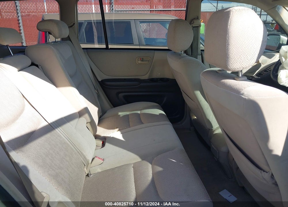2003 TOYOTA HIGHLANDER V6 VIN: JTEGF21A130115786