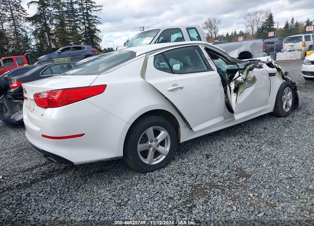 2015 KIA OPTIMA LX VIN: KNAGM4A73F5656322