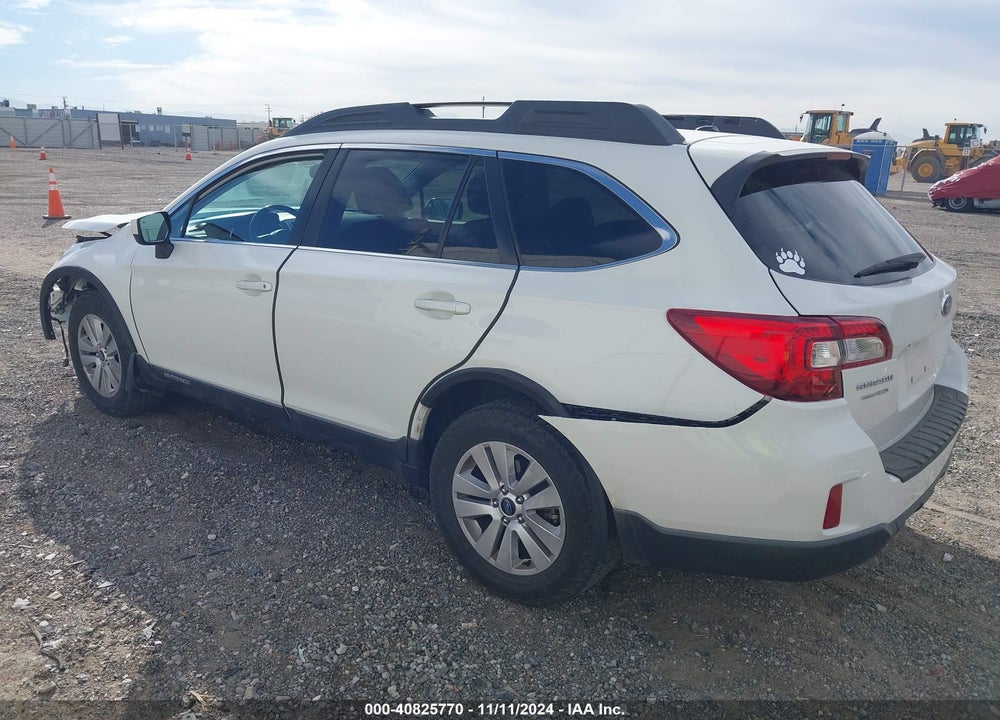 2015 SUBARU OUTBACK 2.5I PREMIUM VIN: 4S4BSACC5F3250206