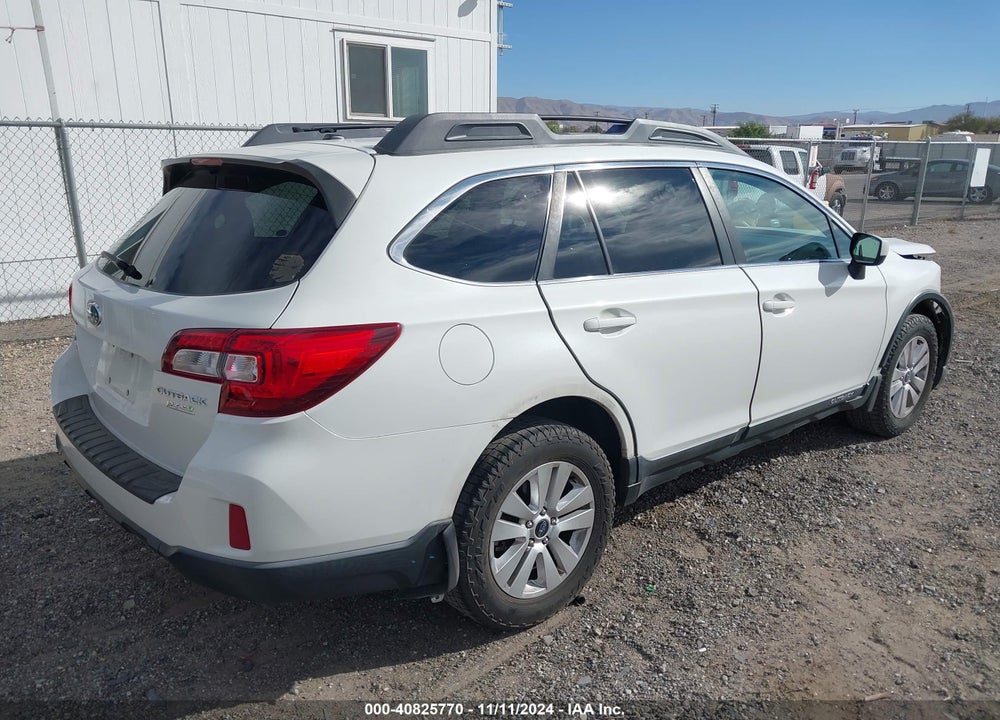 2015 SUBARU OUTBACK 2.5I PREMIUM VIN: 4S4BSACC5F3250206