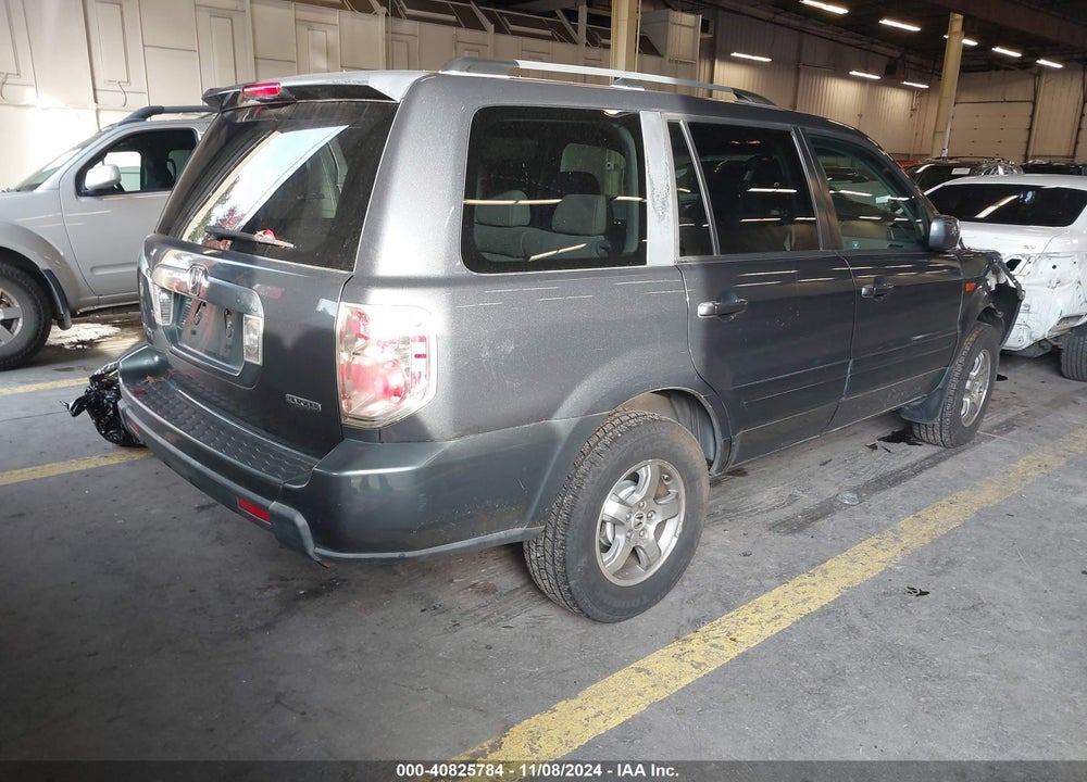 2006 HONDA PILOT EX VIN: 2HKYF18496H564028