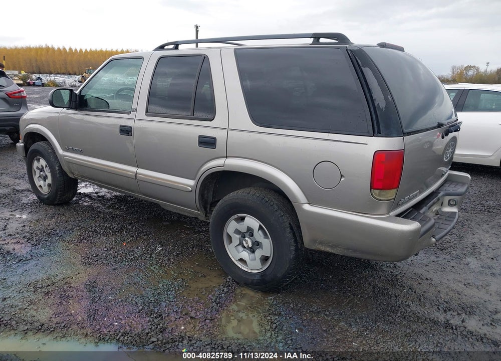 2002 CHEVROLET BLAZER LS VIN: 1GNDT13W52K211787
