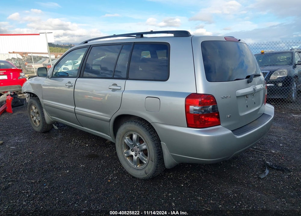 2005 TOYOTA HIGHLANDER V6 VIN: JTEDP21A750081310